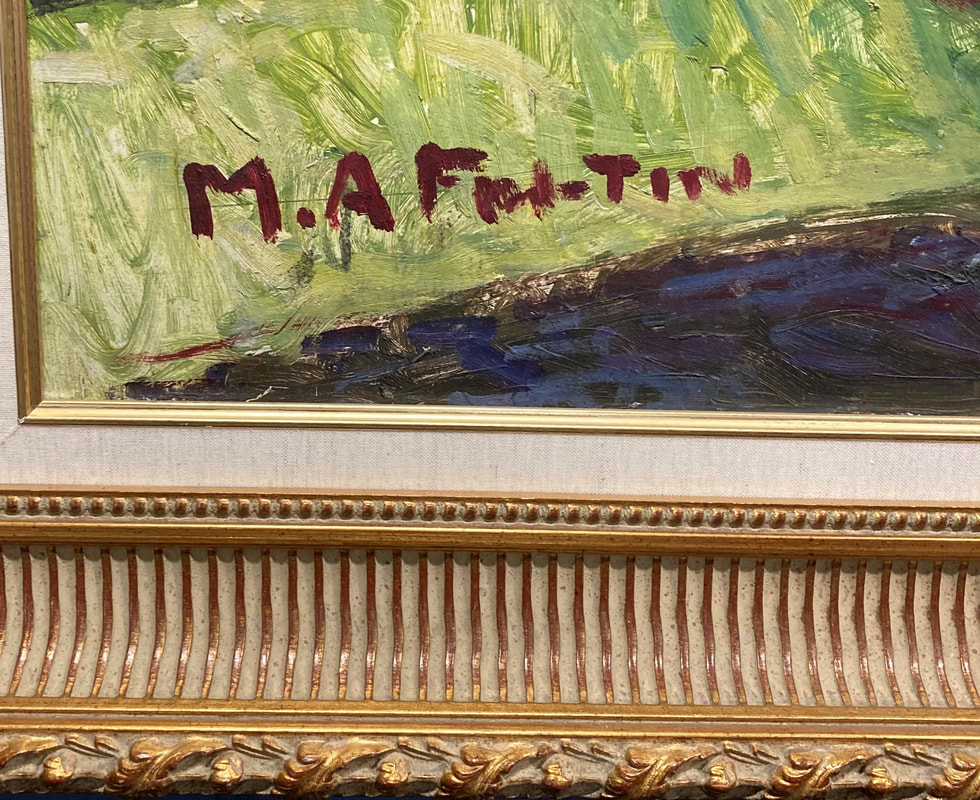 Signature Peinture Marc-Aurèle Fortin 